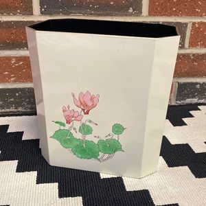 Otagiri waste basket Cyclamen Made in Japan